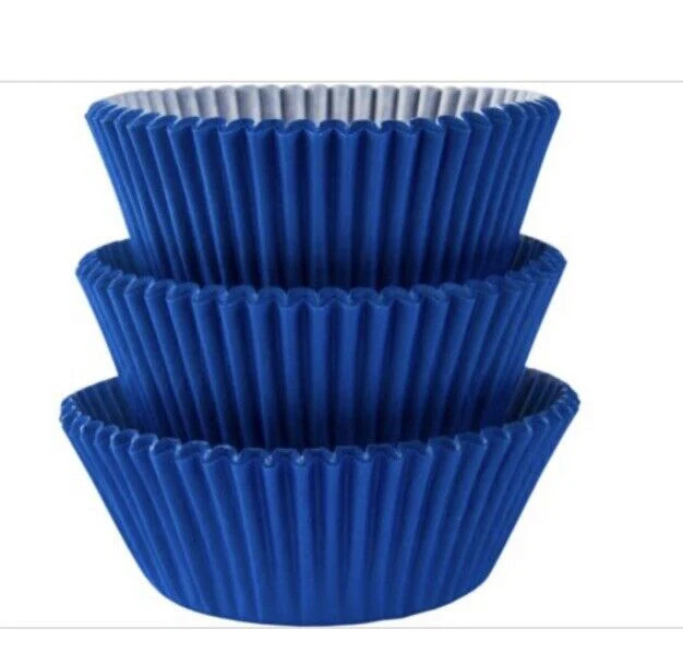 Royal Blue Cupcake Cases - 75 Pack-image