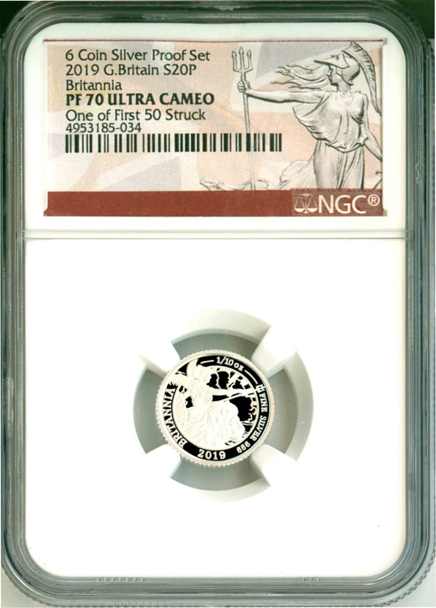 UK Britannia Proof NGC Certified Silver Bullion Coins for sale | eBay