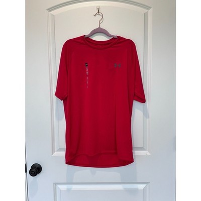 NWT Under Armour Tech 2.0 Short Sleeve T-Shirt Red Size Medium
