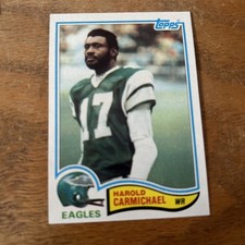 1982 Topps Card #440 Harold Carmichael Philadelphia Eagles NmMt Free Shipping!