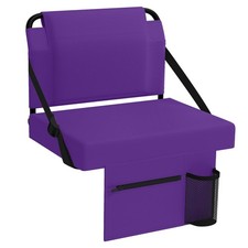 Stadium Seat for Bleachers with Back Support,Portable Bleacher Chairs with Ba...
