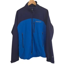Marmot M3 Soft Shell Jacket Mens Size Medium True Blue Arctic Navy L900936