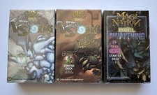 MAGI NATION DUEL CARD GAME VOICE OF THE STORMS NAR, D'RESH, 1ST ED CORE LOT OF 3