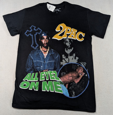 Tupac - 2 Pac - All Eyez On Me - T-Shirt - Size S