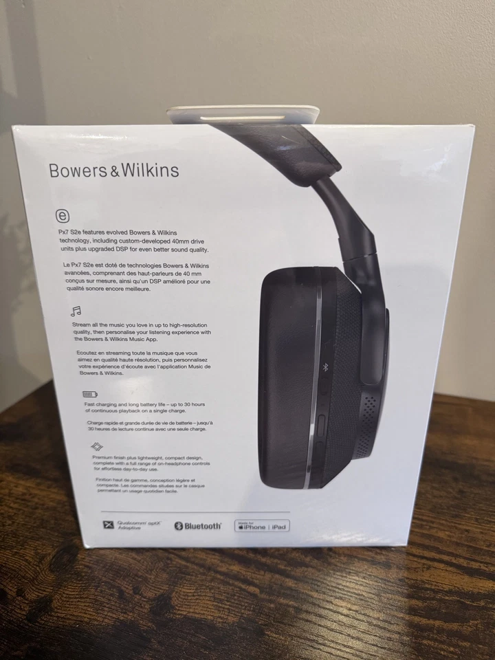 Bowers & Wilkins PX7 S2e Noise Cancelling Wireless Headphones Brand New - Sealed - Image 4 of 4