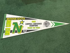 SWEET 1991 Minnesota North Stars Campbell Conf Champs Stanley Cup Finals Pennant