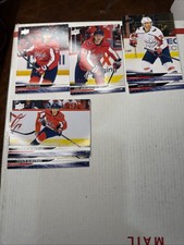 2024-25 Upper Deck NHL Hockey Lot- Washington Capitals With Ethan Bear + 3 More!