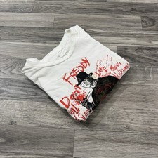 A Nightmare on Elm Street Freddy Krueger Graphic T-Shirt Men’s M White