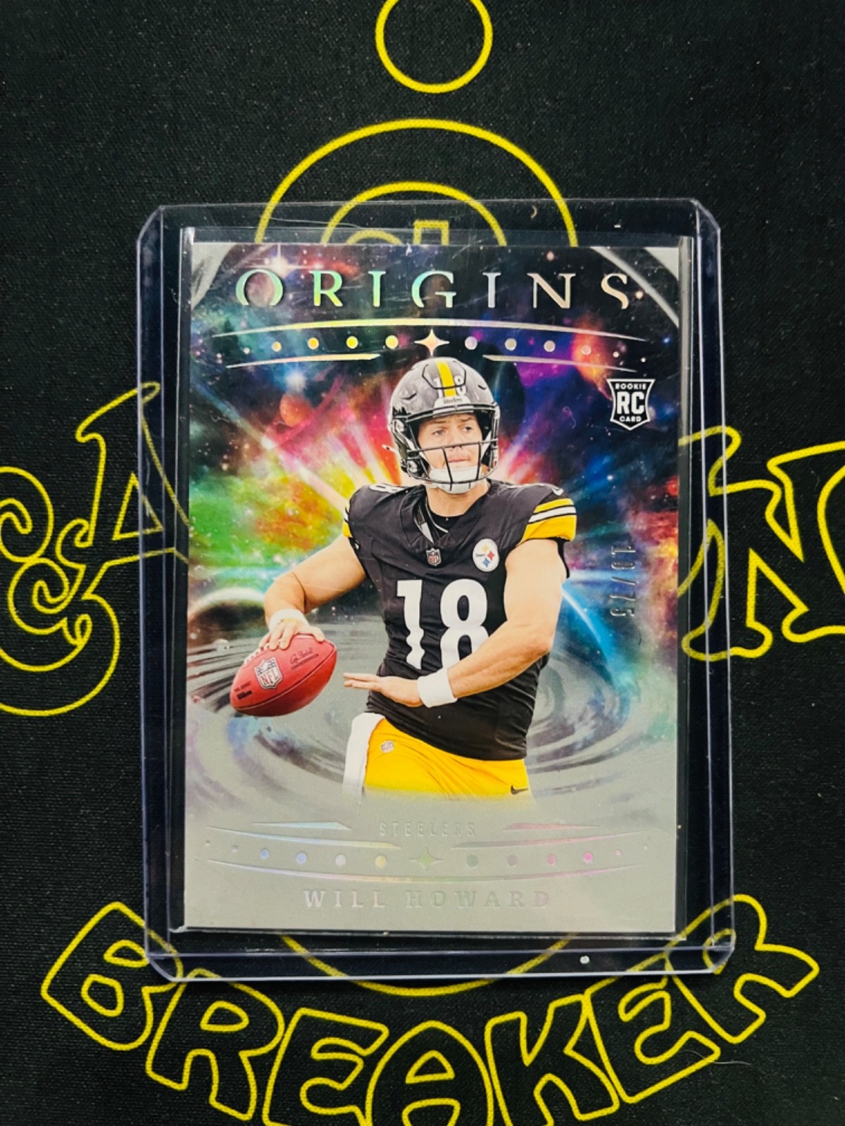 2025 PANINI ORIGINS - WILL HOWARD - ROOKIE - SILVER - 18/75 - #120