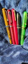 5 Fountain Pens...with Converters, 2 FPR,and 3 JinHao...