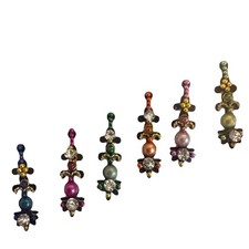 Indian Bollywood Bindi Body Jewel Self Adhesive, Crystal Forehead, Face Jewels