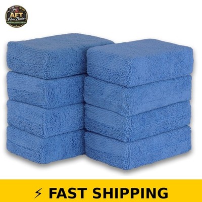 SimpleHouseware Microfiber Ultra-Soft Applicator Foam 8-Pack - Blue