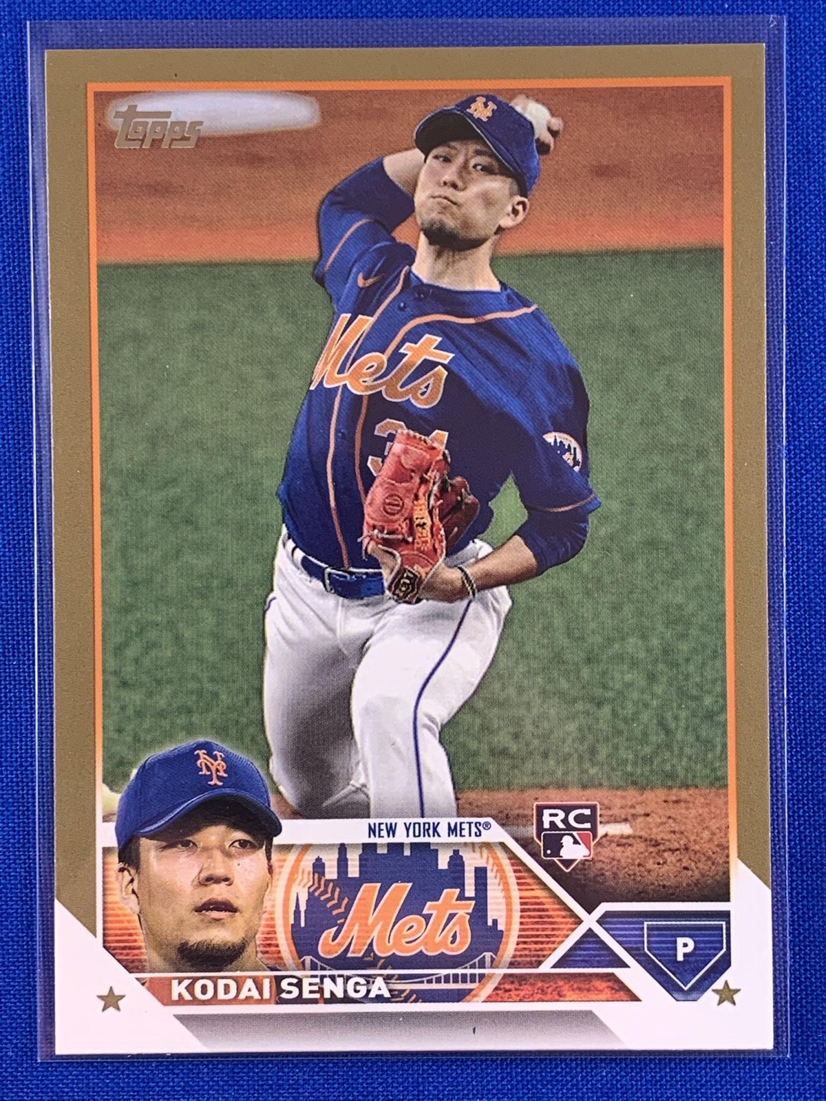 2023 Topps Kodai Senga #362 Mets Rookie Gold Parallel #895/2023
