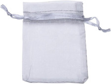 Organza Gift Bags Wedding Favour Bags Jewelry Pouches, Pack of 100 2.8 X 3.5 In