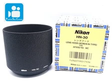 🎦VIDEO👀✨Unused✨ Nikon HN-30 Lens Hood For Micro Nikkor 200mm f4 D From JAPAN