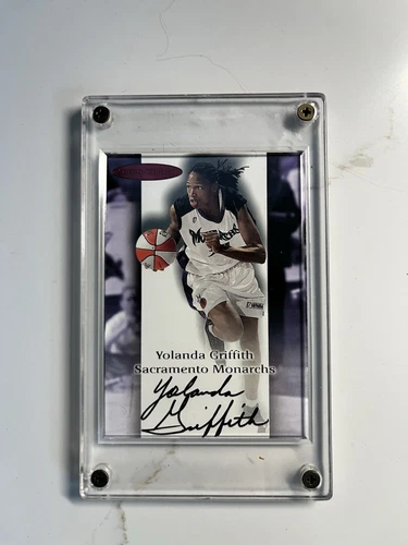 Yolanda Griffith WNBA Autograph Redemption Card 2000 Fleer Dominon Basketball