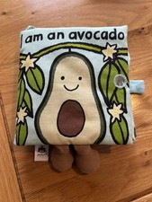 Jellycat I Am An Avocado Soft Toy Sensory Book Green Soft Toy