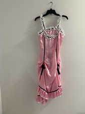 Victorian Maid Costume with Accessories Sz L 15  Across Halloween Dress Up