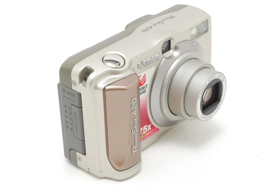 Canon PowerShot A20 2.0MP Digital Camera Tested Works Fine [MINT] From JAPAN - Image 4 of 4