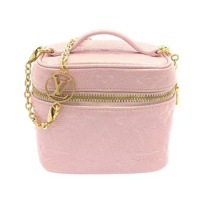 Authentic Louis Vuitton Monogram Empreinte Micro Vanity M82168 Bag #230-000-...