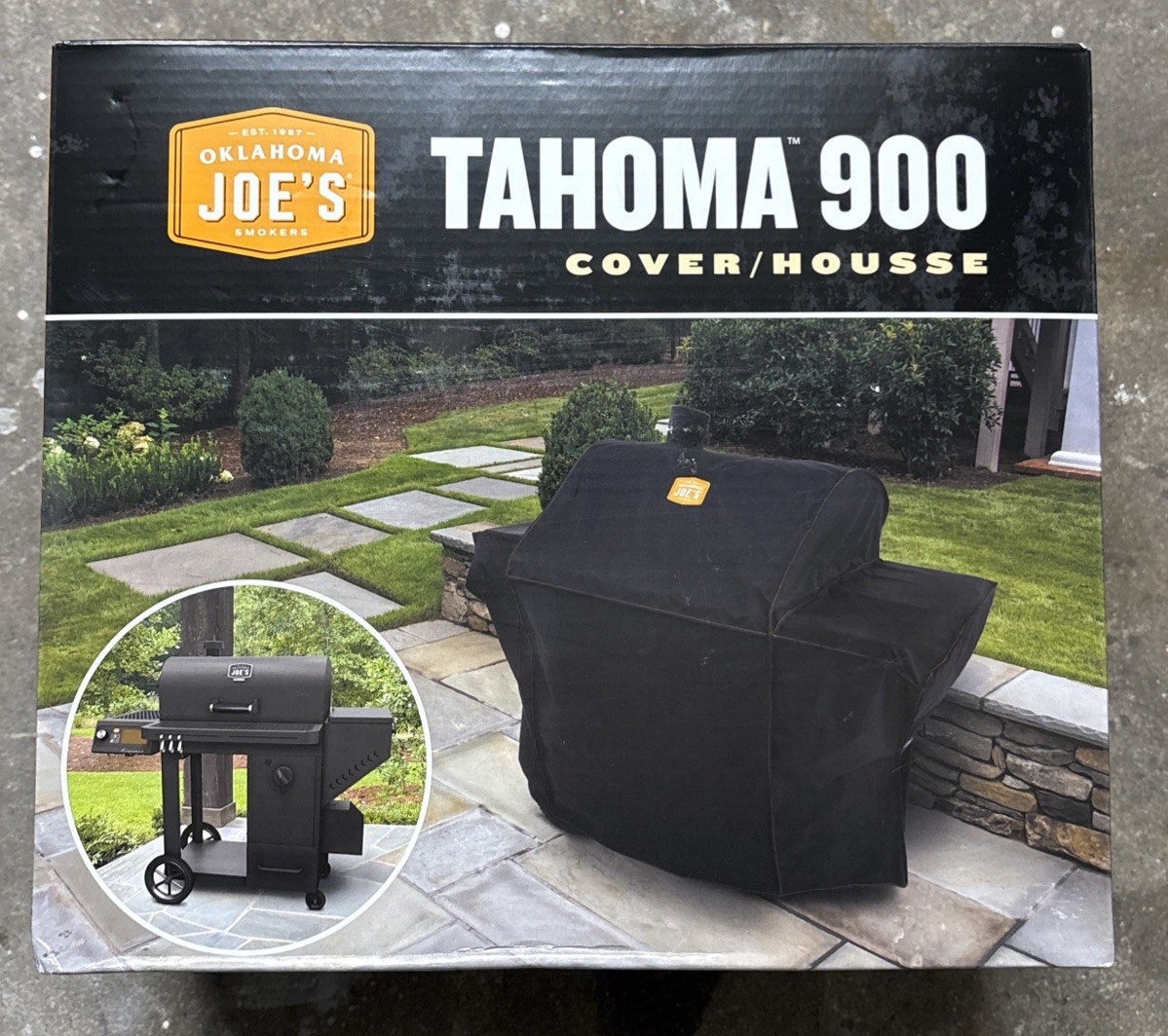 Oklahoma Joe's Tahoma 900 Black Smoker Grill Cover NEW