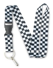 Premium Colorful Lanyard Keys ID Badge Quick Release Buckle Ring Strap Set