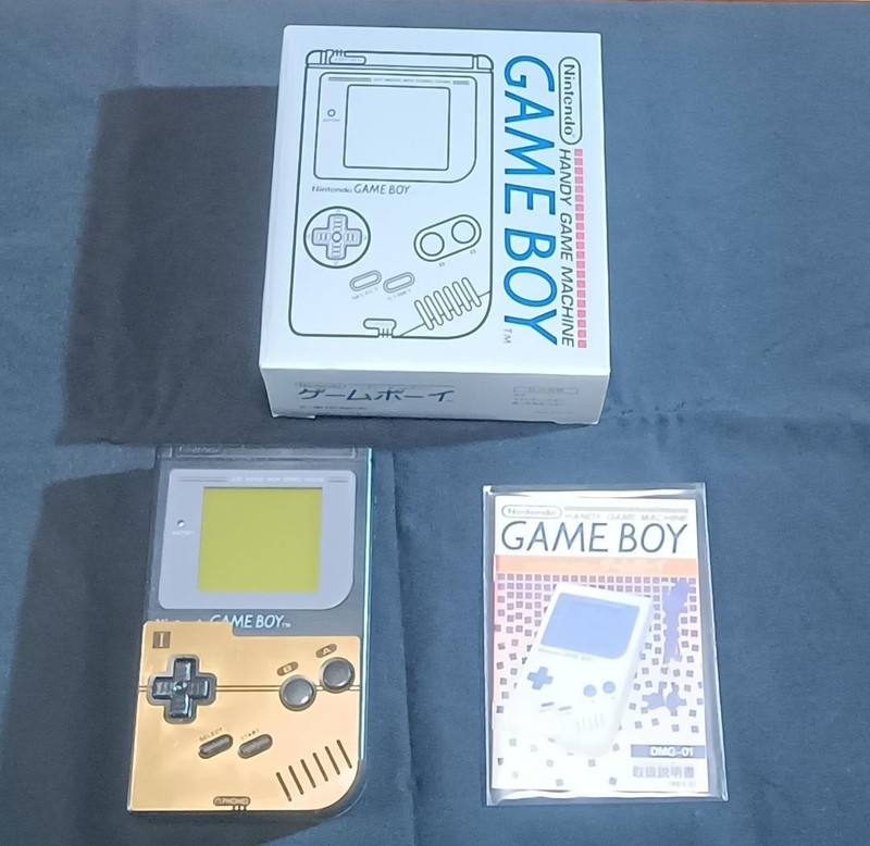 NINTENDO GAME BOY Classic Console DMG-01 Black Customized w/ Box