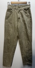 L.L.Bean Womens Jeans Size 6 Taupe Made in USA Straight Leg 26x27