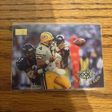 1998 SKYBOX PREMIUM # 197 ONE FOR THE AGES BRETT FAVRE   FOOTBALL CARD