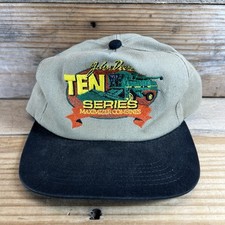 John Deere Ten Series K-Products Snapback Hat Brown Black Adjustable Made USA