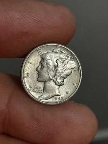 1942- D Mercury Dime Uncirculated #4