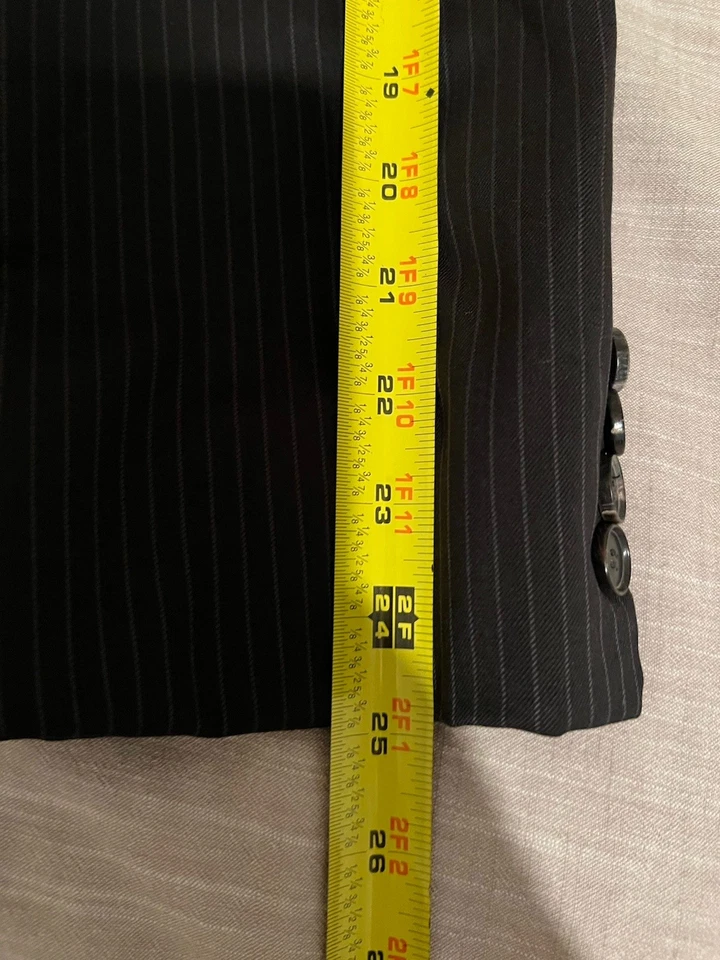 Blazer Hugo Boss Vintage Para Hombre 42 Gris Lana Traje Chaqueta Abrigo Deportivo Super 140 Foto 2 de 4