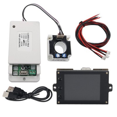 DC 120V 100A Volt   AH SOC       Meter Remaining Capacity *vv