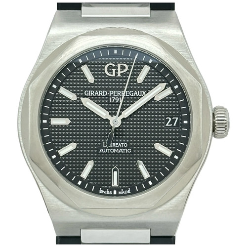 GIRARD PERREGAUX 42mm 81010-11-634-BB6A 42mm Stainless Steel Black Watch OKW705