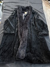 Ron De De Nuit black wool coat jacket