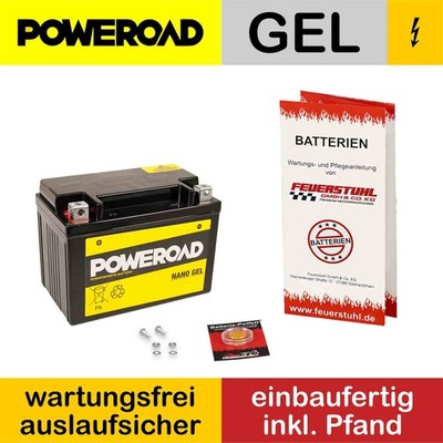 Benelli Tornado 1130, 2006-2014, Gel Batterie, wartungsfrei (inkl. 7,50  Pfand)