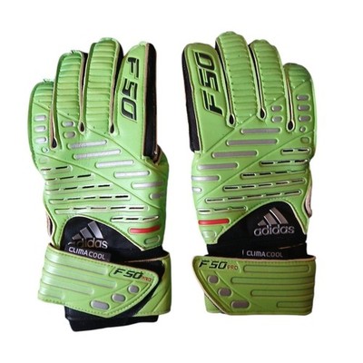 adidas F50 Pro Clima365 Tormann Torwart Handschuh grün E42097 Fussball