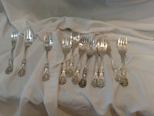 ELEVEN REED & BARTON FRANCIS I STERLING SILVER FORKS