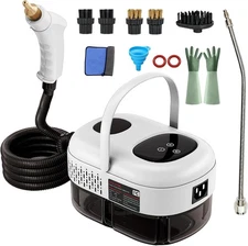 2500W Handheld Steam Cleaner,Portable Car Steamer For Auto 6-White 