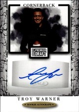 2021 SAGE Premier Draft #A155 Troy Warner Autographs Black