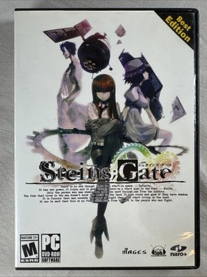 Steins Gate Best Edition Visual Novel Game (PC, 2014)  English Version