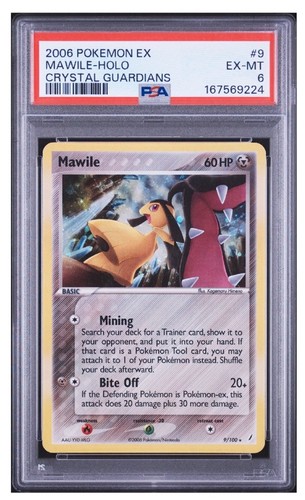 Mawile graded PSA 6 for sale on eBay