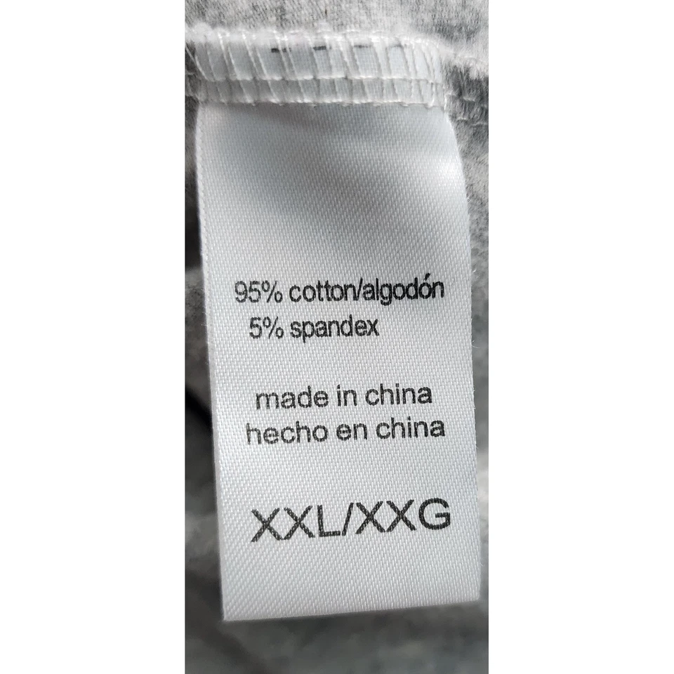 Camiseta regata Oscar de la Renta feminina cinza alça espaguete XXL mistura de algodão - Imagem 4 de 4