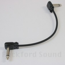 Canare GS-4 Low Profile Patch Cable, Right to Right, Black