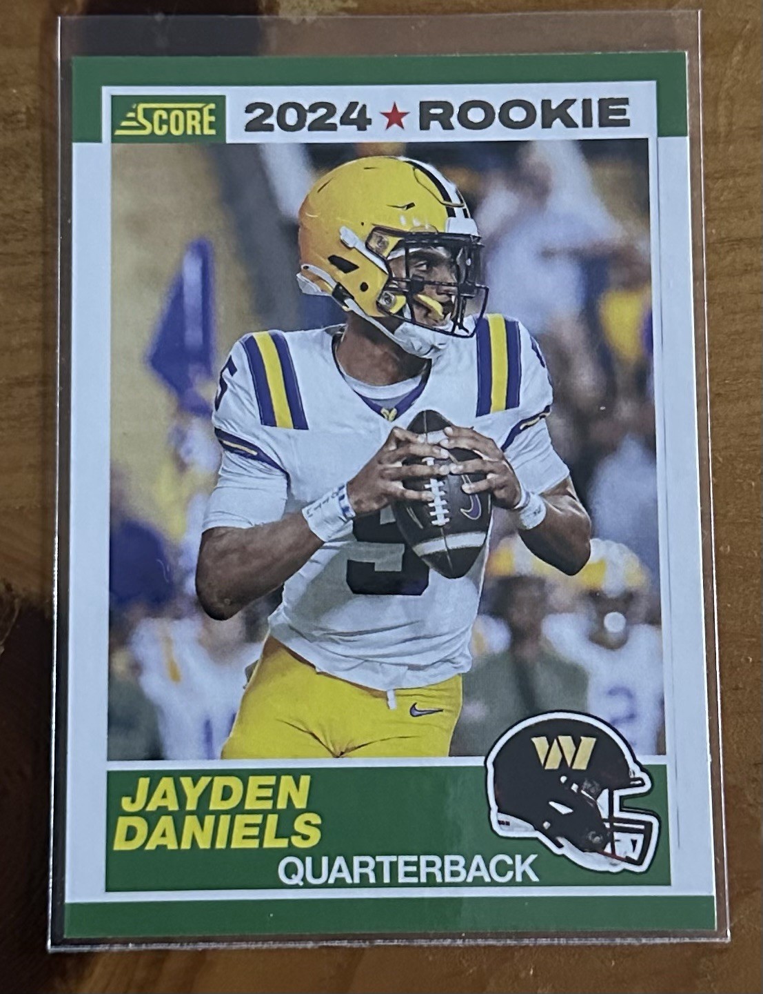 Jayden Daniels 2024 Score #2 35th Anniversary Rookies