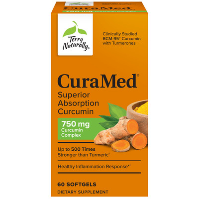 CuraMed Softgels - 750mg - 60 Count - Terry Naturally