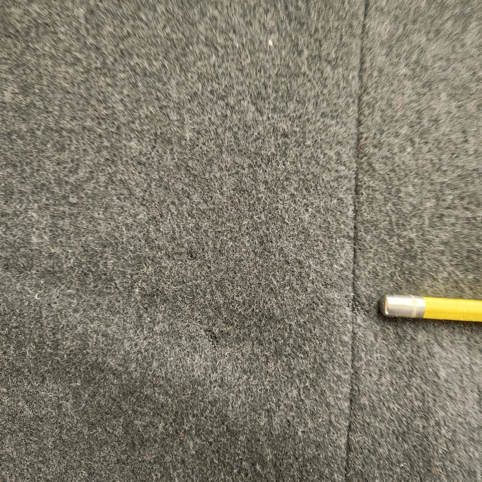 Vintage 90s Stafford Mens 100% Wool Overcoat Size 50L Charcoal Single-Breasted image 22