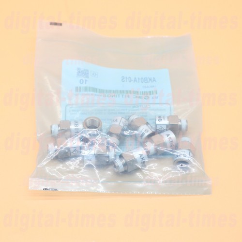 10pc New Smc Akb01a 01s Pneumatic Connector Quality Assurance Lj Ebay