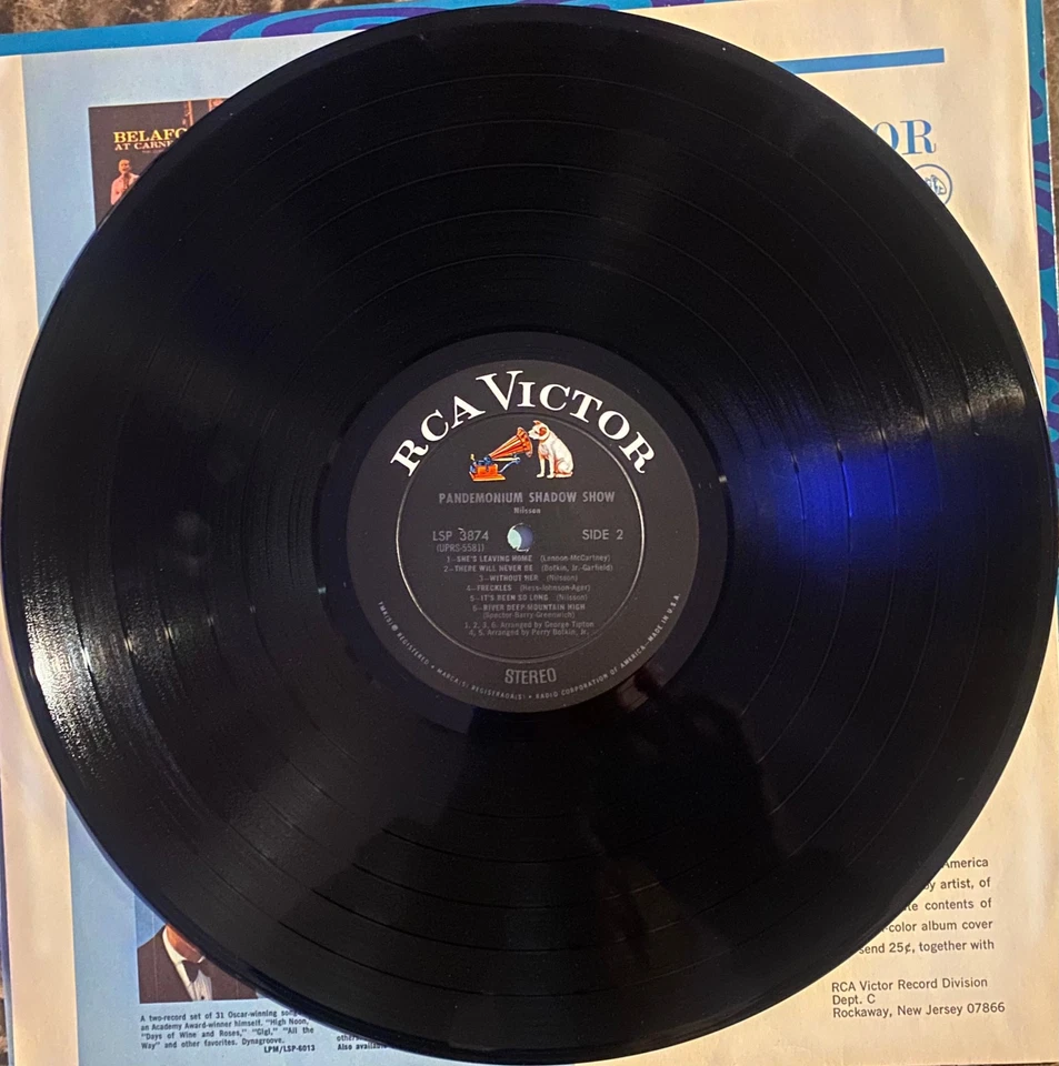 Harry Nilsson 'Pandemonium Shadow Show' Vinyl LP 1967, (Signed) - Image 4 of 4