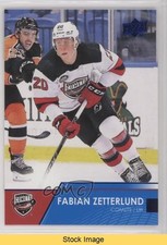 2021-22 Upper Deck AHL Blue Fabian Zetterlund #44 READ 1a9z